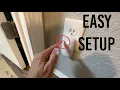 Secure your shed SECRUI Door Chime Setup Wireless Door Alarm Sensor with 400ft