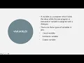 Variables CoreJava lesson 9