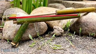 Download How to make a bamboo slingshot gun | Bamboo Craft | Creative Idea MP3