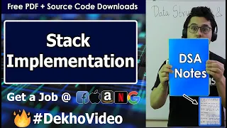 Implementing Stack Using Array in Data Structures
