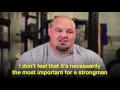 How important is bench press for strongman Strongman Brian Shaw Answers Fan Questions