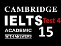 Lagu Cambridge 15 Listening test 4 | IELTS Practice | British Council
