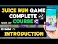 Unity Hyper Casual Game Tutorial Make Juice Run Clone from Scratch Episode 01