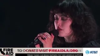 Nirvana Reunion - All Apologies Live Violet Grohl FireAid LA Benefit Concert 2025
