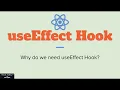What is useEffect Hook Why to use useEffect Hook React Hooks Tutorial 4