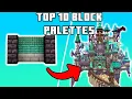Top 10 Block Palettes in Minecraft Builders Academy