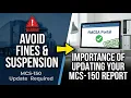 Update Your MCS 150 Report