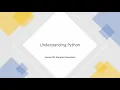 Understanding Python Lesson 50 - Dynamic Execution