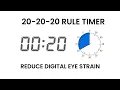 20-20-20 Rule Timer Gentle Alarm