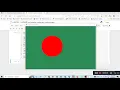 flag of Bangladesh Python turtle library Python for beginners