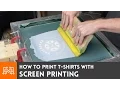 Screen Print Your Own T-shirts How-To I Like To Make Stuff