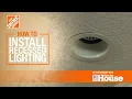 How to Install Recessed Lighting The Home Depot with thisoldhouse