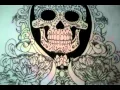 Second Sugar Skull Half Sleeve Tattoo Design