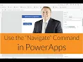 Navigate to pages in PowerApps - Step 7 130821-1741