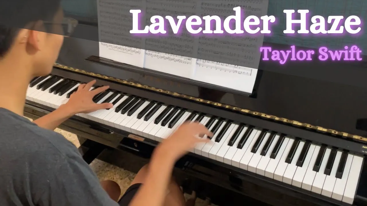 Taylor Swift: Lavender Haze | Piano Cover by Jin Kay Teo