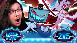 HAZBIN HOTEL 2x5 REACTION Silenced Bad With Us Vox Populi Vox Dei Review 