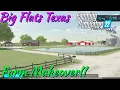 Big Flats Texas FARM MAKEOVER FS22 Timelapse 4K Xbox Series X