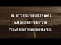 Irma  - I know (Lyrics)