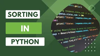 Exercise Write a Sorting Function