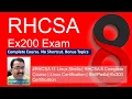 Linux Shells RHCSA 8 Complete Course Linux Certification SkillPedia Ex200 Exam