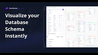 Convert SQL to ER Diagram Instantly Visualize Your Database Schema with StackRender