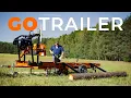GO Trailer for LX50 LX25 and LX55 Series Portable Sawmills Wood-Mizer