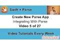 Create New Parse App