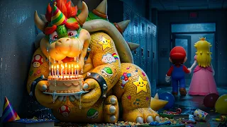 sad origin story of bowser at school a birthday he never forgot super mario odyssey story