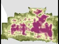 Crime Geography Kernel Density Smoothing Zonal Statistics - point data to census tract data