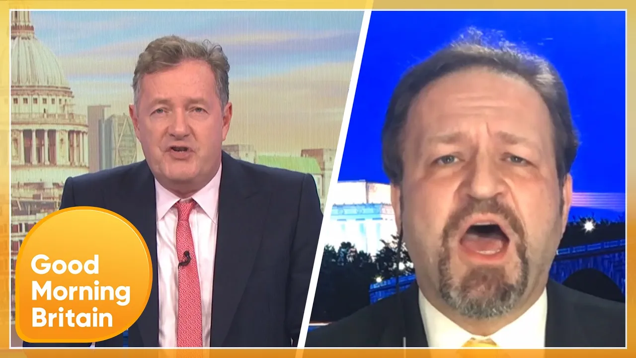 Piers Clashes with Former Trump Aide over Proud Boys ‘Stand Back and Stand by’ Comments | GMB