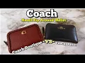 This or That Coach - vs Coach Outlet Zip Around Wallet Comparison RaqReviews