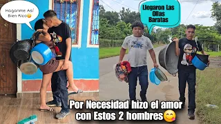 Por la M4ldita Necesidad, Hize el A,mor con Estos 2 Vendedores🥵 y Me Regalaron Todo, Q oferton😱