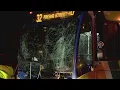 FAX bus driver suffers medical emergency colliding into power pole