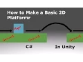 How to Make a Basic 2D Platformer in Unity Part 1 Movement