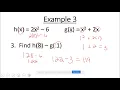 Math in 5 Minutes or Less Function Notation