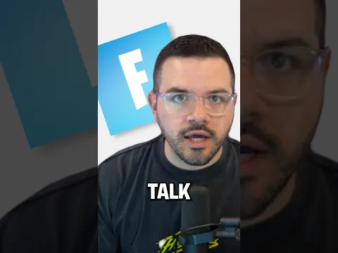 Fortnite, We Need To Talk…
