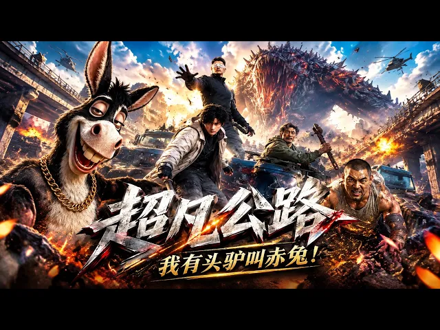 Extraordinary Highway: My Donkey Is Named Red Hare!