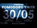 Pomodoro Rain Sounds Study Timer 30 Minute Study 5 Minute Breaks Pomodoro Technique 30 5