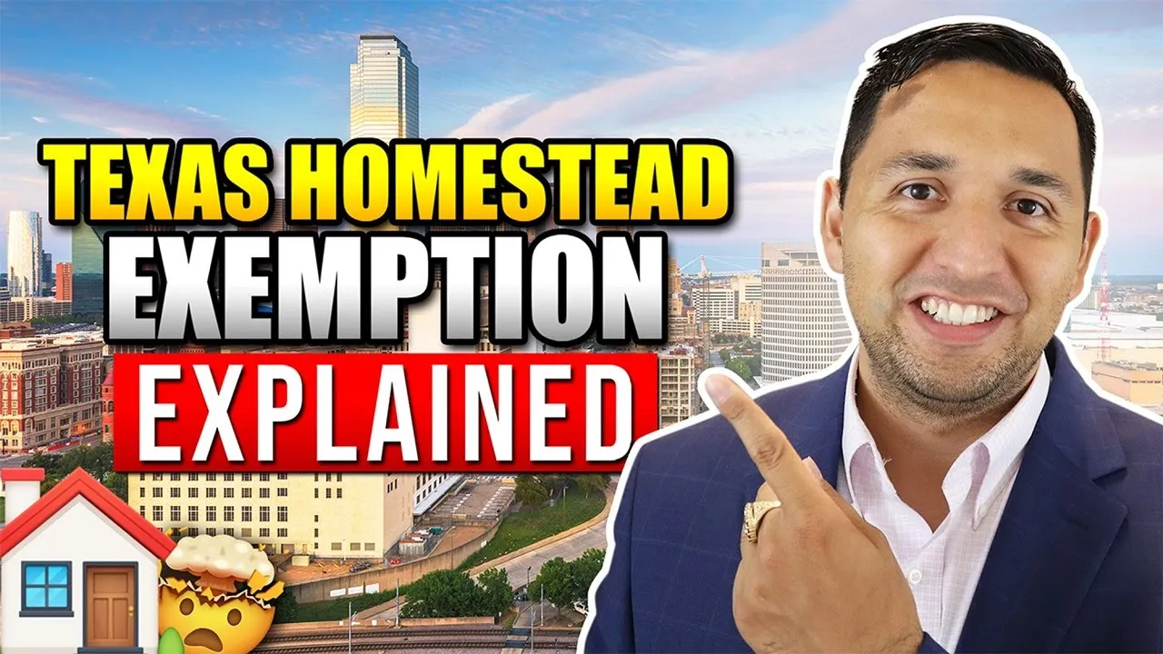 Texas Homestead Exemption Explained 🏡  [Updated 2021]