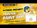 Paint Application using Tkinter Python Creating root window - 1
