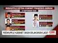 Lagu Bisik-bisik Reshuffle Kabinet Prabowo-Gibran  | SEGMEN 1