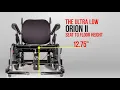 Tilt Wheelchair Orion II Seat-To-Floor Height