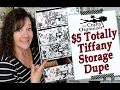 Totally Tiffany Storage Dupe