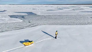 Skiing 780km on Melting Finnish Sea Ice (Never Done Before)