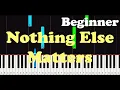 Download Lagu Nothing Else Matters | Easy Piano Tutorial