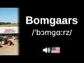 How to pronounce Bomgaars CORRECTLY