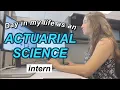 come to work with me as an ACTUARIAL SCIENCE intern at AIG part 2