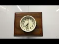 Made In Japan Original Ship Nautical Vintage Citizen Wall Quartz Clock - Set of 2