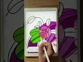 ASMR coloring on an iPad in Lake app - Lake Coloring Books Journal