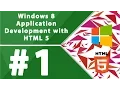 Windows 8 application development with HTML5 - Part 1